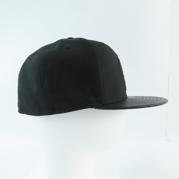 実際に弊社で買取させて頂いたLucien PellatFinet×NEW ERA/ルシアンペラフィネ ×ニューエラ キャップ 59FIFTY サークルスカル キャップ/帽子/7-1/2の画像 3枚目