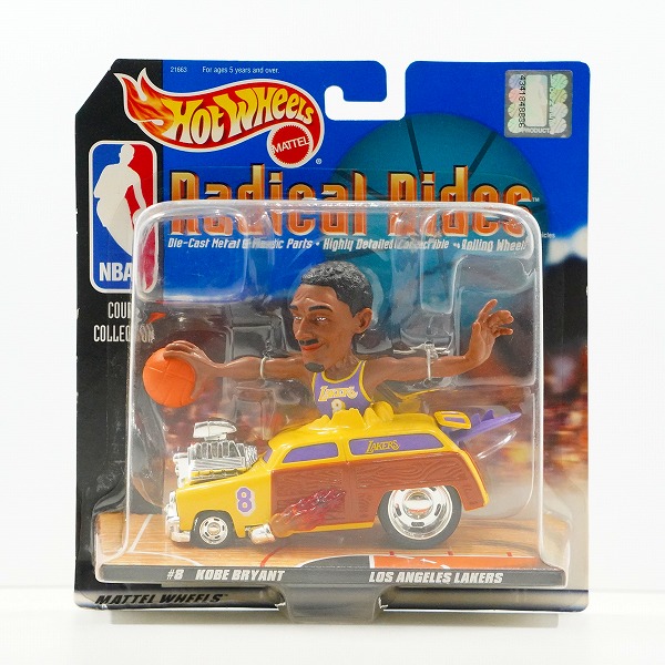 実際に弊社で買取させて頂いた【未開封】Hot Wheels/ホットウィール マテル Radical Rides NBA レイカーズ コービー・ブライアント ミニカー