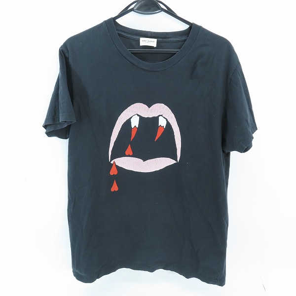 実際に弊社で買取させて頂いた【JPタグ】SAINT LAURENT PARIS/サンローランパリ ブラッドラスターヴァンパイア プリントTシャツ 378983 Y2LS1/L