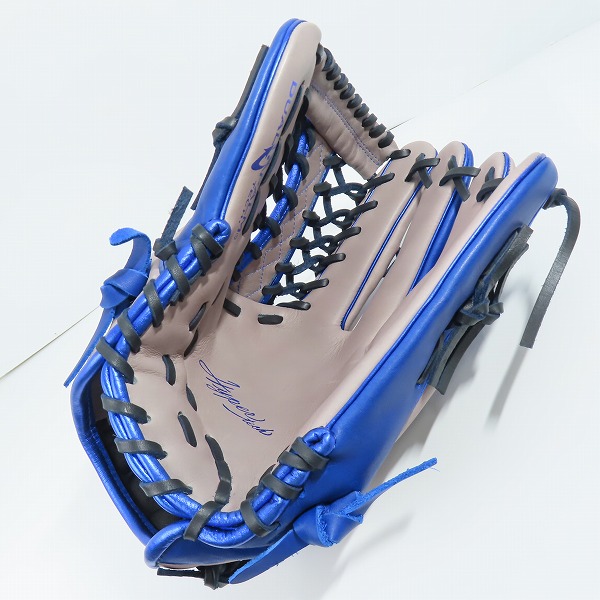 実際に弊社で買取させて頂いたRawlings/ローリングス HYPER TECH COLOR SYNC 軟式 外野手 右投げ用 グローブ GR4HTCY719の画像 2枚目