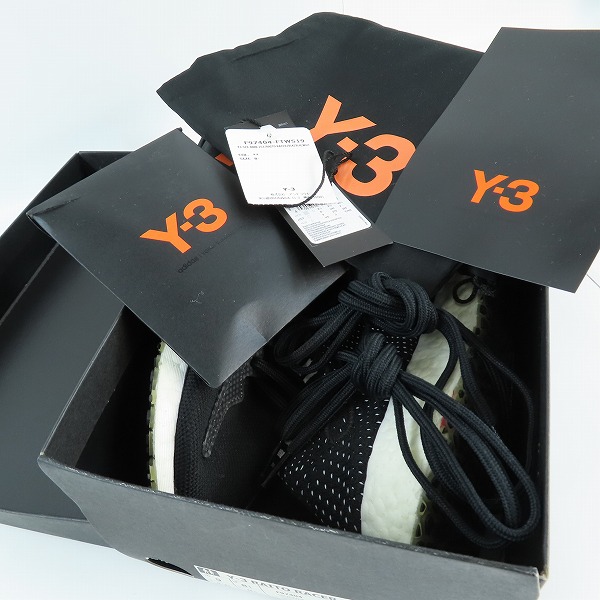 実際に弊社で買取させて頂いたY-3/ワイスリー Yohji Yamamoto×adidas/ヨウジヤマモト×アディダス RAITO RACER スニーカー F97404/27の画像 8枚目