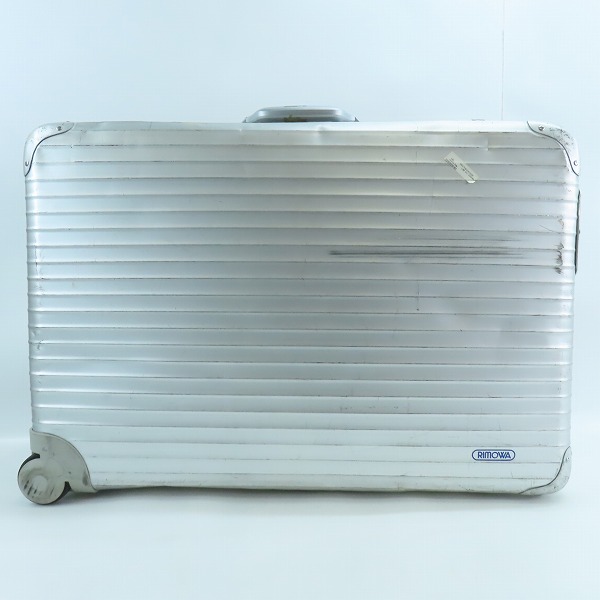 実際に弊社で買取させて頂いたRIMOWA/リモワ 2輪 アルミ スーツケース