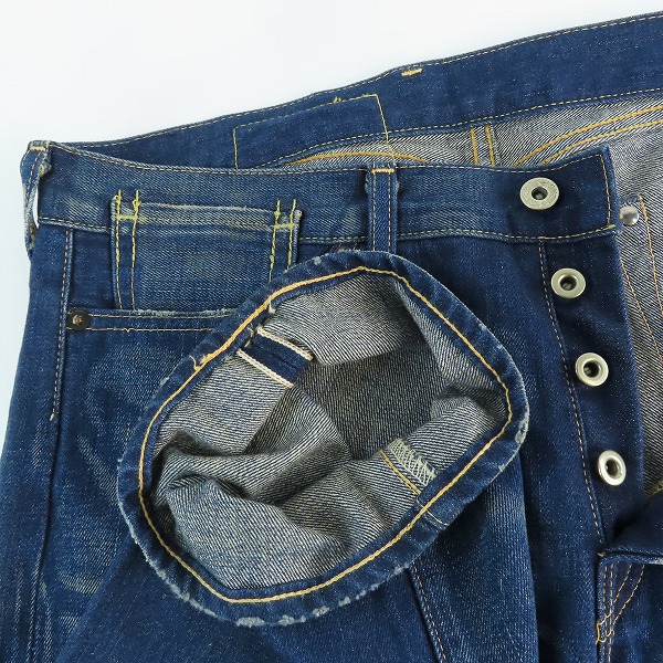 実際に弊社で買取させて頂いたLEVIS/リーバイス S501XX 大戦モデル 復刻 44501 日本製 デニム J32828-0406/W32L36の画像 2枚目