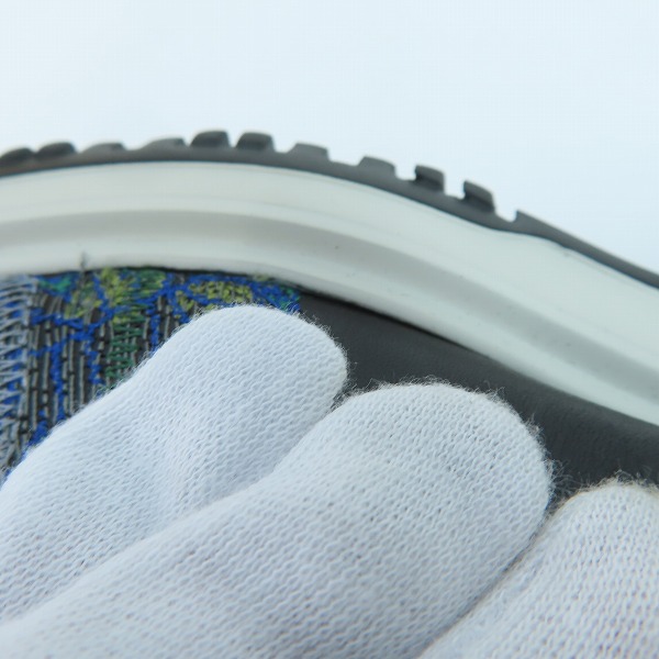 実際に弊社で買取させて頂いた(2)EMPORIO ARMANI/エンポリオ アルマーニ  ローカット スニーカー 総柄 X4C444/6の画像 6枚目