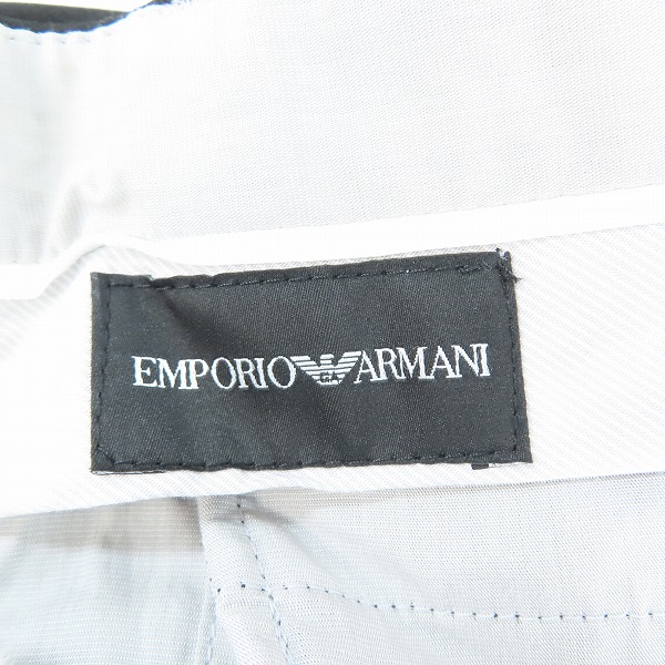 実際に弊社で買取させて頂いた【未使用/JPタグ】EMPORIO ARMANI/エンポリオアルマーニ ストレッチスラックス W1P71S W1522/54の画像 3枚目