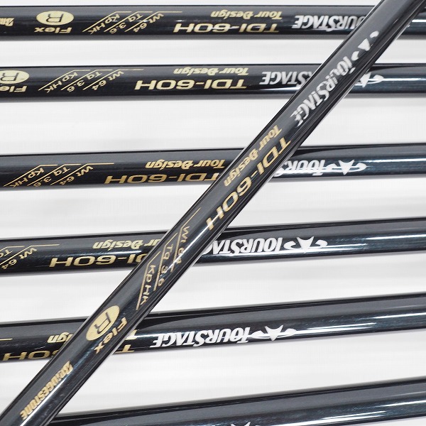 実際に弊社で買取させて頂いたBRIDGESTONE/ブリヂストン TOURSTAGE /ツアーステージ V7000 アイアン #3～9,P,P/S,Sw 10本セット TDI-60H FLEX:Rの画像 6枚目