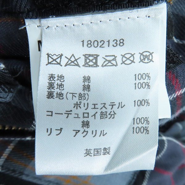 実際に弊社で買取させて頂いたBarbour/バブアー SL Bedale ジャケット/ブルゾン 1802138/36の画像 3枚目