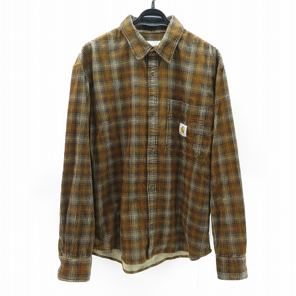 実際に弊社で買取させて頂いたCarhartt/カーハート L/S FLINT SHIRT ロングスリーブ フリントシャツ I029442/L
