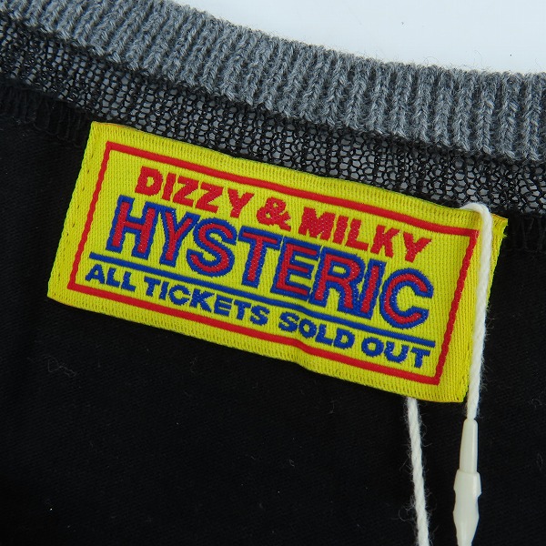実際に弊社で買取させて頂いた【未使用】HYSTERIC GLAMOUR/ヒステリックグラマー HOT IN PARADISE/ホットインパラダイス Tシャツ 01221NS06/Fの画像 2枚目