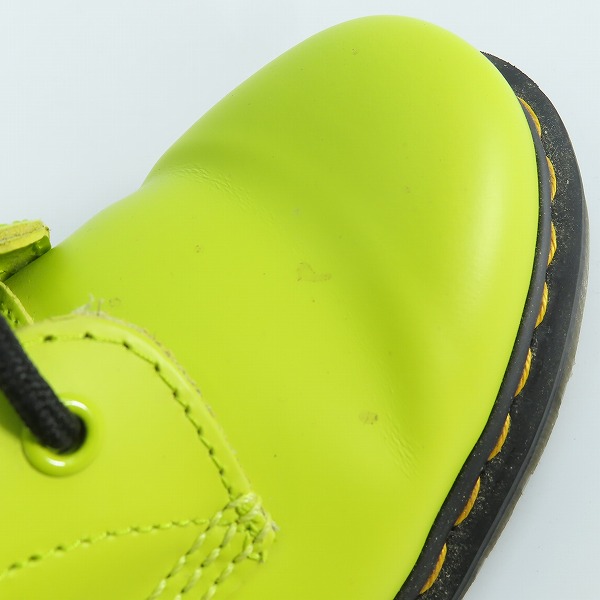 実際に弊社で買取させて頂いたDr. Martens/ドクターマーチン 1460 8EYE BOOT 8ホール スムースレザー ブーツ UK7の画像 6枚目
