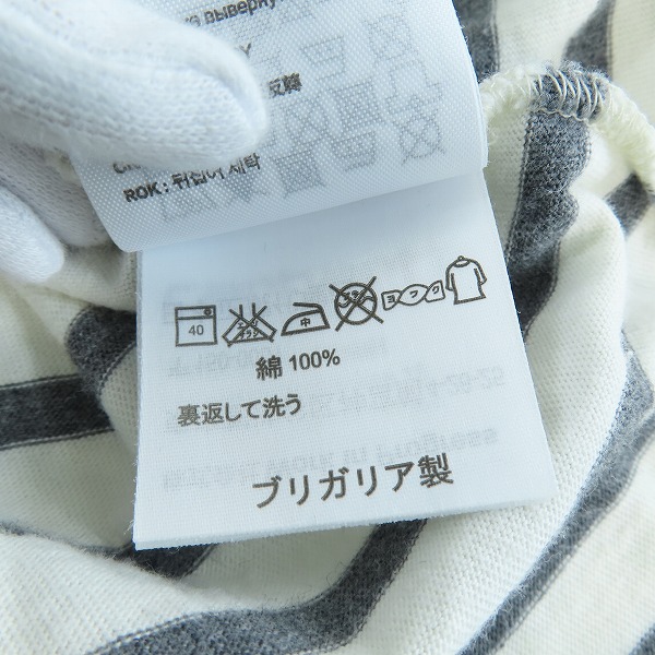 実際に弊社で買取させて頂いたcarhartt/カーハート S/S CHAMP T/S 半袖 ボーダー Tシャツ/Lの画像 5枚目