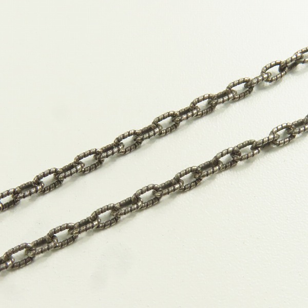 実際に弊社で買取させて頂いたGUCCI/グッチ インターロッキングGGロゴ 印唐草模様 アラベスク ネックレス/ペンダントの画像 7枚目