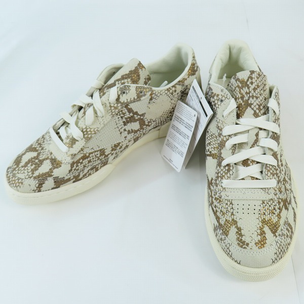 実際に弊社で買取させて頂いたReebok/リーボック Club C 85 AFF/クラブシー 85 AFF METALLICSNAKECHALK CM9622/27