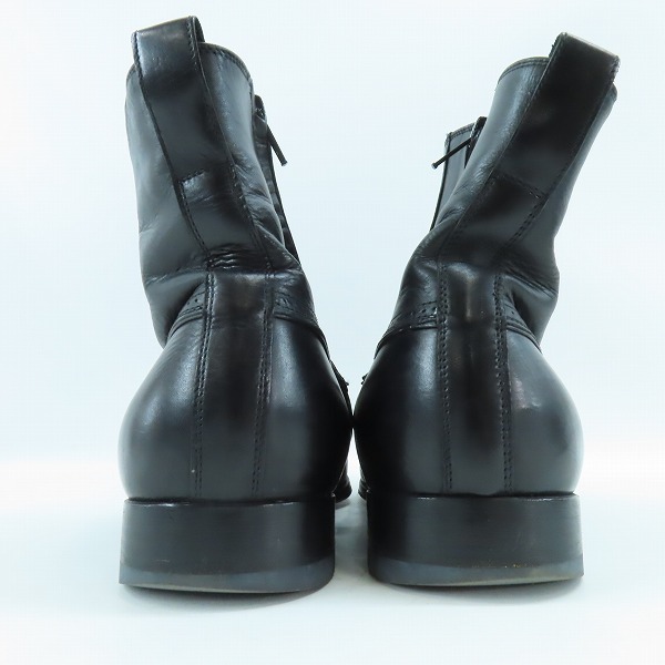 実際に弊社で買取させて頂いたDIOR/ディオール サイドジップレザーブーツ/40の画像 1枚目