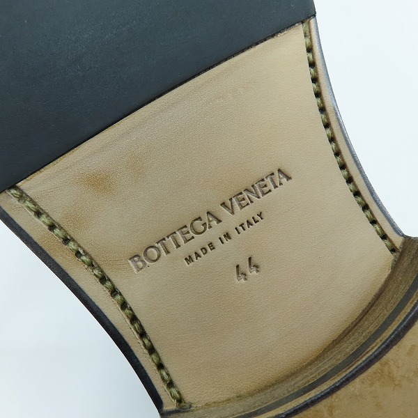 実際に弊社で買取させて頂いたBOTTEGA VENETA/ボッテガヴェネタ Wardrobe Lace-Up Ankle Boot/ウィングチップレースアップブーツ/44の画像 5枚目