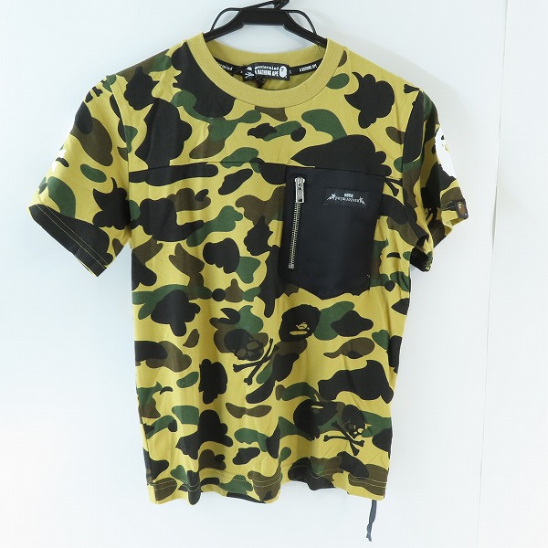 実際に弊社で買取させて頂いた【未使用】A BATHING APE×mastermind JAPAN/エイプ×マスターマインドジャパン キッズ 1ST CAMO POCKET TEE/Tシャツ/140