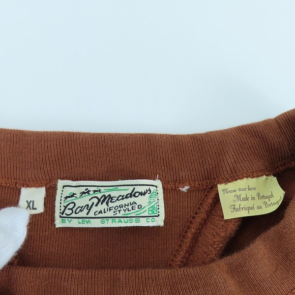 実際に弊社で買取させて頂いたLEVIS/リーバイス ヴィンテージクロージング bay meadows スウェット/XLの画像 2枚目