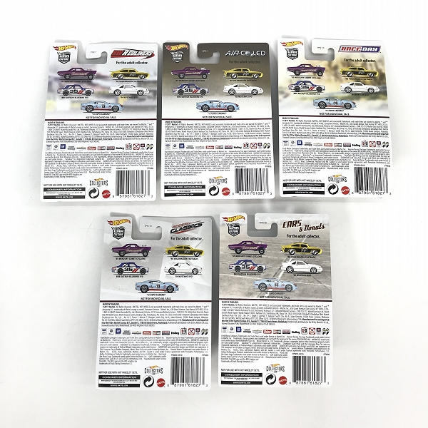 実際に弊社で買取させて頂いた【未開封】Hot Wheels/ホットウィール  CAR CULTURE PREMIUM BOXED SET 5台セットの画像 1枚目