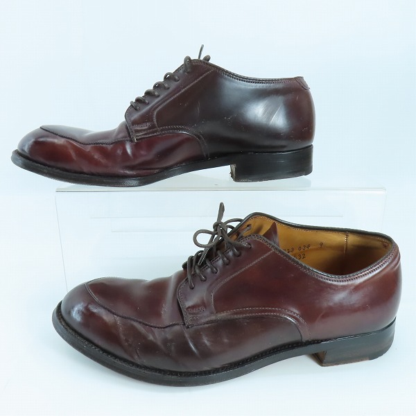 実際に弊社で買取させて頂いたALDEN×UNITED ARROWS/オールデン×ユナイテッドアローズ コードバン Vチップ 5432 7Dの画像 3枚目