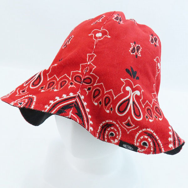 実際に弊社で買取させて頂いたCHALLENGER/チャレンジャー REVERSIBLE BANDANA HAT リバーシブル バンダナ ハット