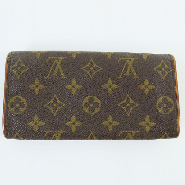 実際に弊社で買取させて頂いたLOUIS VUITTON/ルイ・ヴィトン モノグラム ポシェットツインPM M51854の画像 1枚目