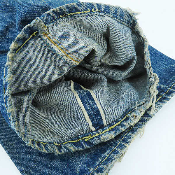 実際に弊社で買取させて頂いたLEVI'S/リーバイス 501 66前期 刻印8 ビッグE ヴィンテージ デニムパンツ/ジーンズの画像 3枚目