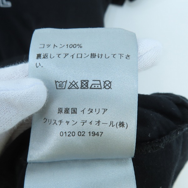 実際に弊社で買取させて頂いた【JPタグ】Christian Dior/クリスチャンディオール 17SS/NEWAVE/Tシャツ/733J603I8612/Sの画像 4枚目