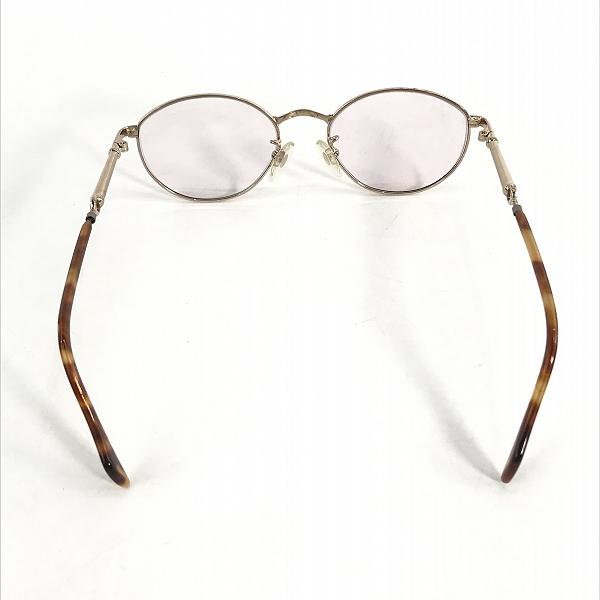 実際に弊社で買取させて頂いたGUCCI/グッチ 眼鏡/メガネフレーム/アイウェア ゴールドフレームの画像 2枚目