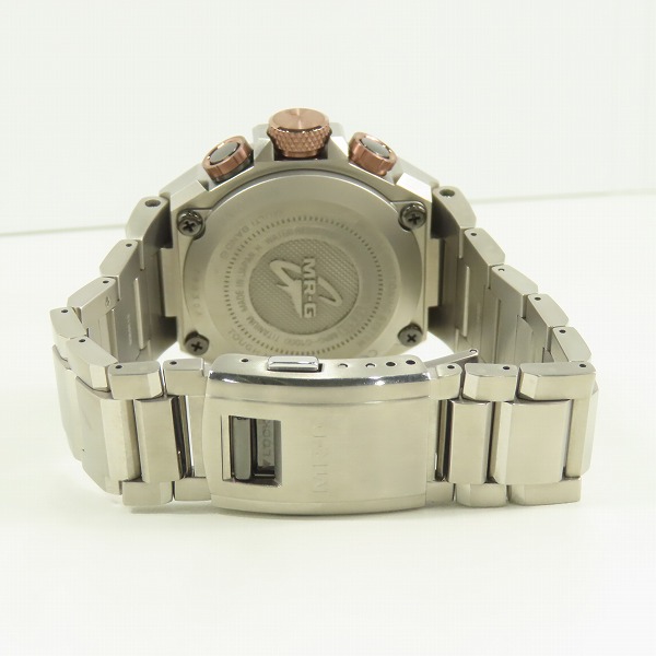 実際に弊社で買取させて頂いたG-SHOCK/Gショック MR-G GPSハイブリッド電波ソーラー MRG-G1000DC-1AJR の画像 3枚目