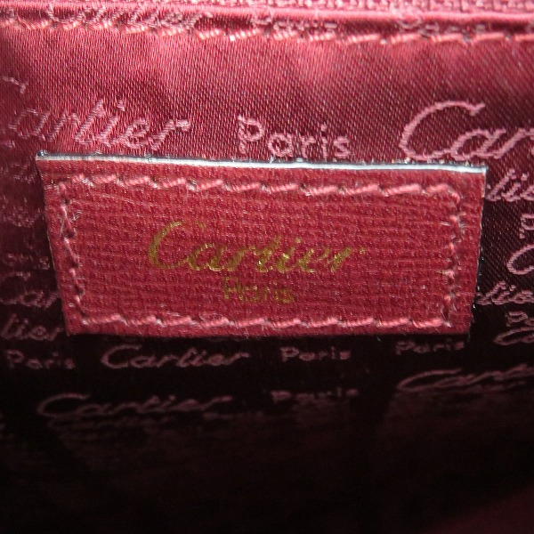 実際に弊社で買取させて頂いたCartier/カルティエ マストライン ハンドバッグの画像 4枚目