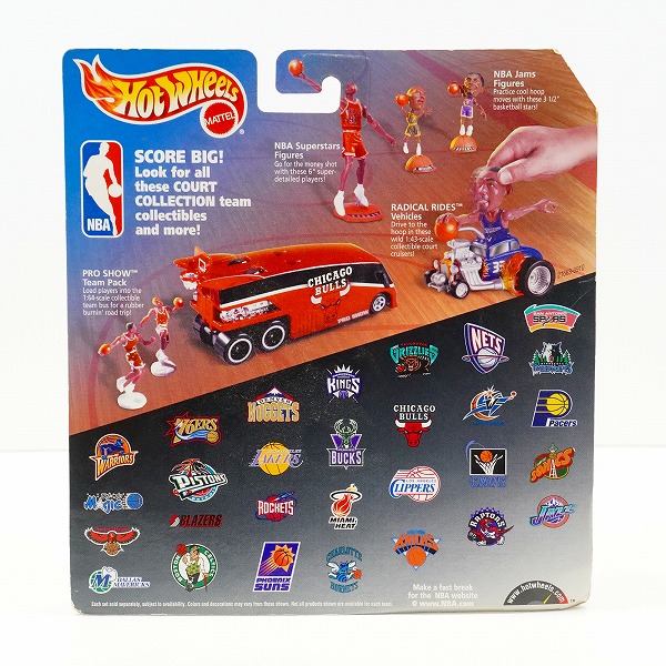 実際に弊社で買取させて頂いた【未開封】Hot Wheels/ホットウィール マテル Radical Rides NBA レイカーズ コービー・ブライアント ミニカーの画像 1枚目