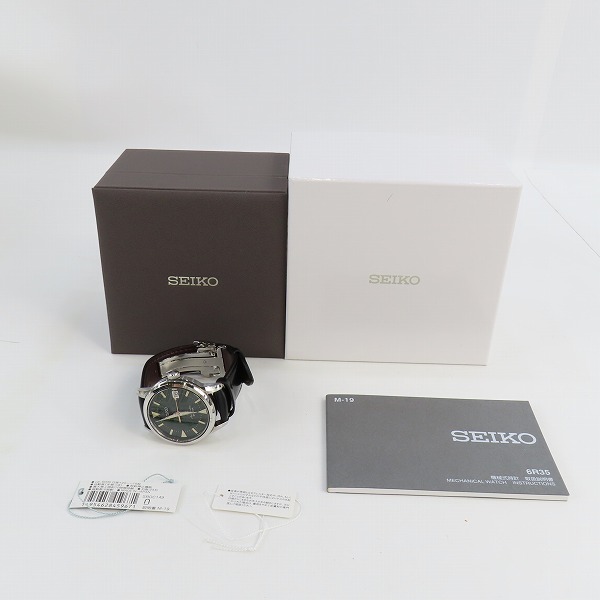 実際に弊社で買取させて頂いたSEIKO/セイコー Prospex/プロスペックス アルピニスト 自動巻き腕時計 SBDC149/6R35-01M0の画像 7枚目