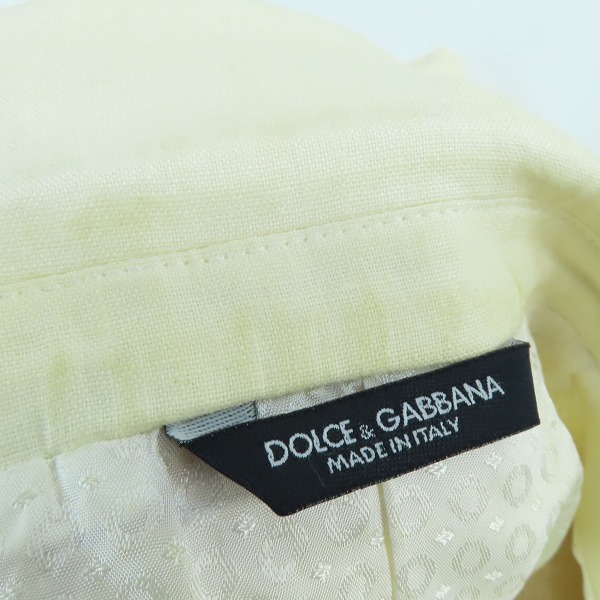 実際に弊社で買取させて頂いたDOLCE&GABBANA/ドルチェ&ガッバーナ/ドルガバ セットアップ/セットアップスーツ/S/48の画像 6枚目