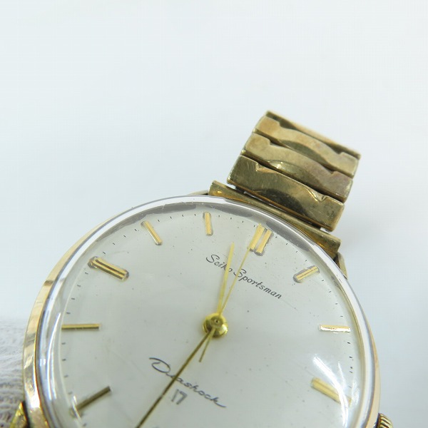 実際に弊社で買取させて頂いたSEIKO/セイコー SPORTSMAN スポーツマン 手巻き 時計/ウォッチ J14092Eの画像 6枚目