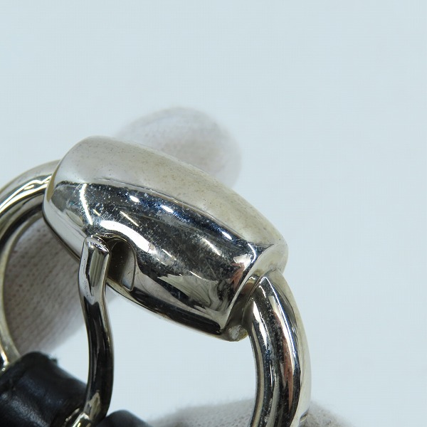 実際に弊社で買取させて頂いたGUCCI/グッチ シェリーライン レザーベルト 162942 480199の画像 5枚目