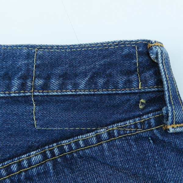 実際に弊社で買取させて頂いたSUGAR CANE/シュガーケーン ボタンフライ デニムパンツ の画像 4枚目