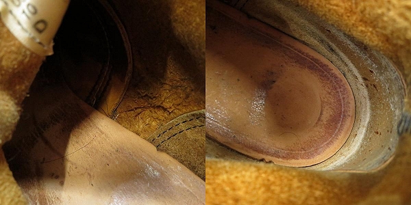 実際に弊社で買取させて頂いたRED WING/レッドウィング アイリッシュセッター 羽根タグ ブーツ 875/10Dの画像 9枚目