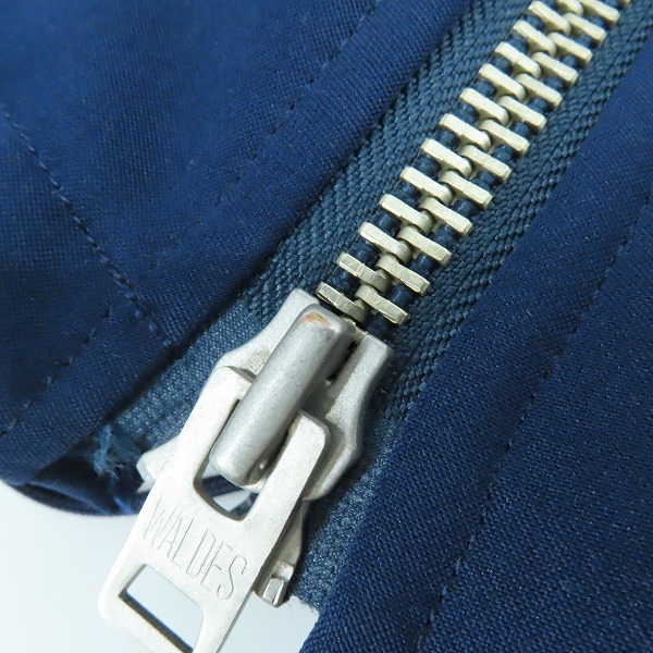 実際に弊社で買取させて頂いたGANRYU COMME des GARCONS/コムデギャルソン 15AW エステルクロス ナイロンタフタ ダブルライダース ジャケット EP-J005/Sの画像 6枚目