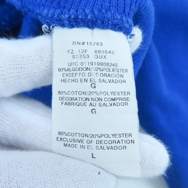 実際に弊社で買取させて頂いたChampion/チャンピオン スウェット プルオーバーパーカー Lの画像 3枚目