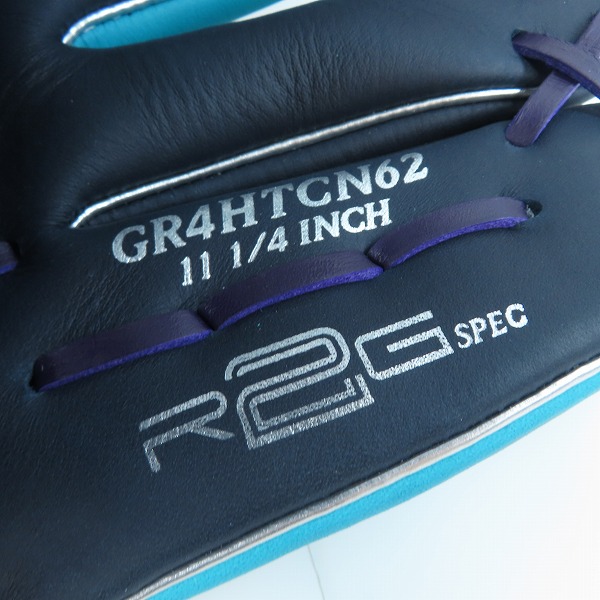 実際に弊社で買取させて頂いたRawlings/ローリングス 軟式グラブ 右投用 HYPER TECH COLOR SYNC 内野手用 GR4HTCN62の画像 5枚目