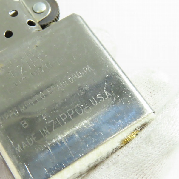 実際に弊社で買取させて頂いたZIPPO/ジッポー HARLEY-DAVIDSON ハーレーダビッドソン シルバー 2008年製の画像 6枚目