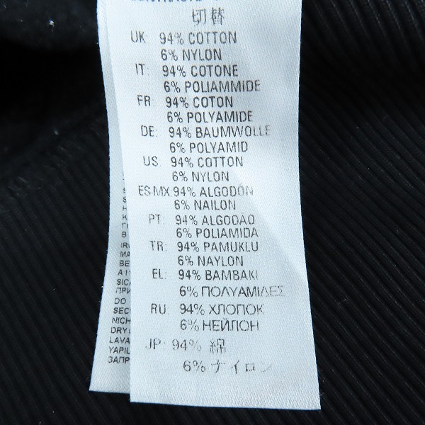 実際に弊社で買取させて頂いたDIESEL/ディーゼル サイズ ドッキング プリント トレーナー/Lの画像 4枚目