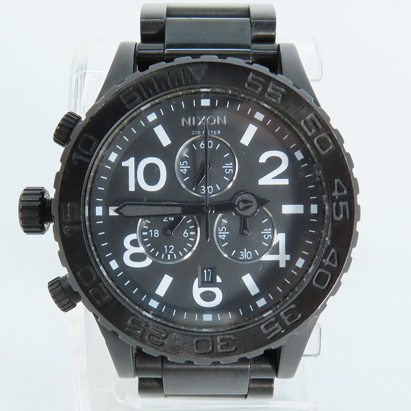実際に弊社で買取させて頂いたNIXON/ニクソン MINIMIZE THE 42-20 CHRONO クロノグラフ クォーツ 腕時計/ウォッチ【動作未確認】