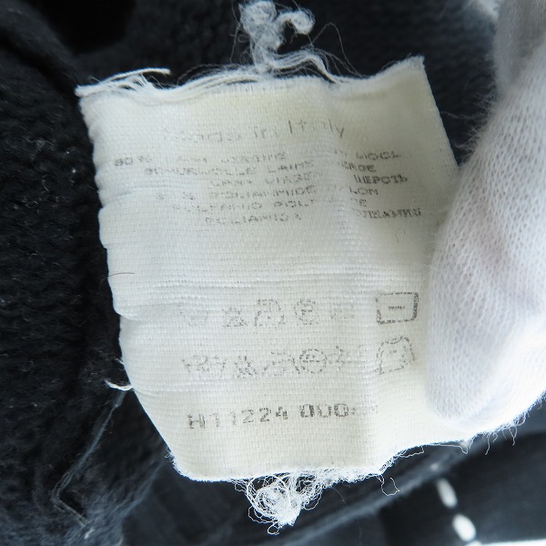 実際に弊社で買取させて頂いたHUGO BOSS/ヒューゴボス デザインステッチ クルーネックニット/50の画像 4枚目