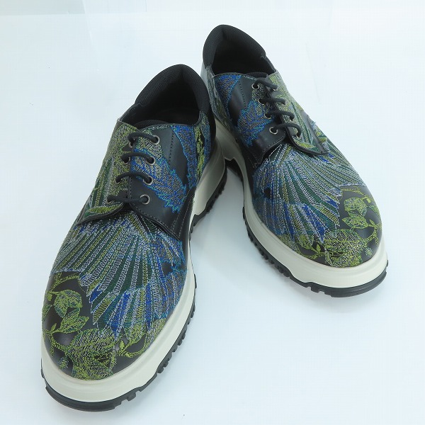 実際に弊社で買取させて頂いた(2)EMPORIO ARMANI/エンポリオ アルマーニ  ローカット スニーカー 総柄 X4C444/6