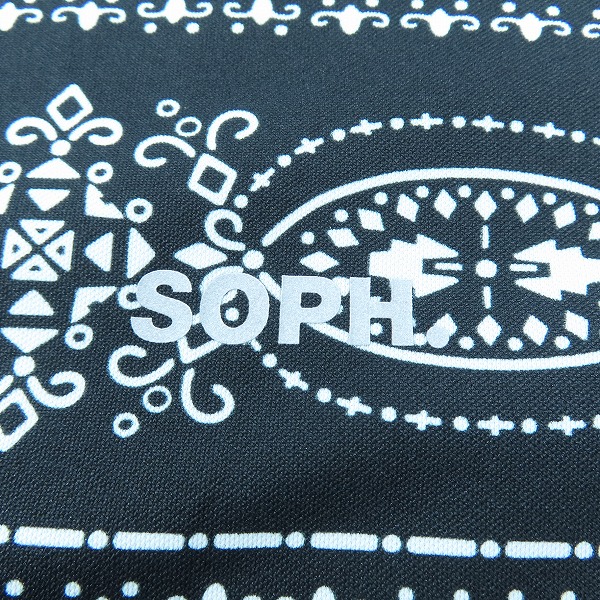 実際に弊社で買取させて頂いたF.C.R.B./F.C.Real Bristol/F.C.レアルブリストル 23SS ペイズリー柄半袖 ポロシャツ FCRB-230036/XLの画像 4枚目