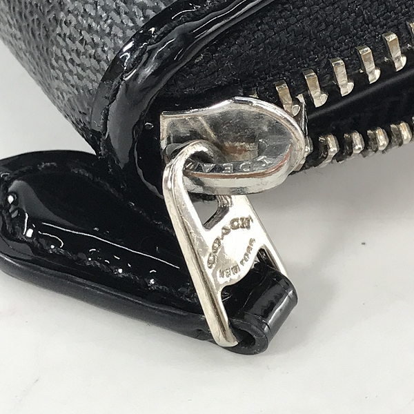 実際に弊社で買取させて頂いたCOACH/コーチ 長財布/ロングウォレット F35443の画像 8枚目
