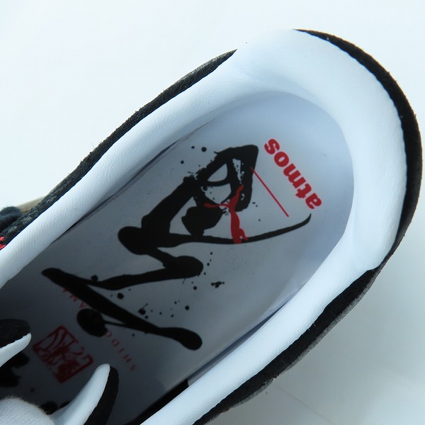 実際に弊社で買取させて頂いたatmos × Shido Akama × Puma/アトモス×赤間紫動×プーマ Clyde Hanafuda/クライド ハナフダ 394415-01/27の画像 4枚目