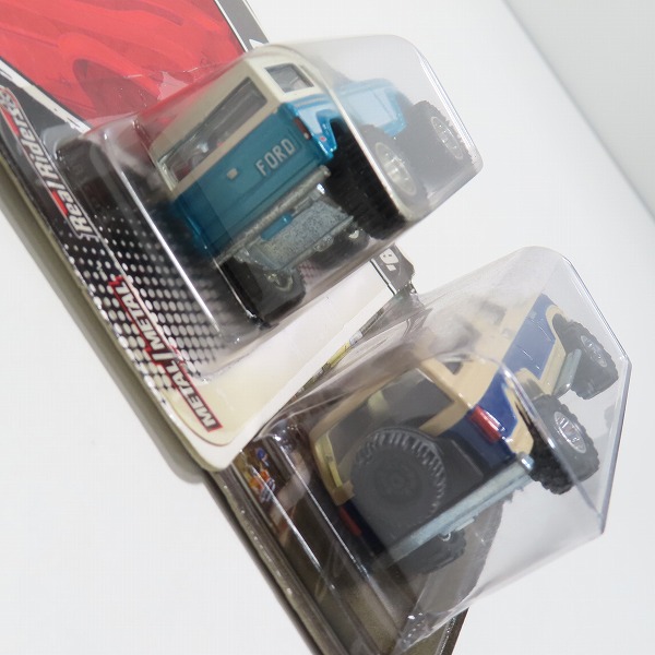 実際に弊社で買取させて頂いた【未開封】Hot Wheels/ホットウィール GARAGE '67 FORD BRONCO/'85 FORD BRONCO 4X4 2点セットの画像 3枚目