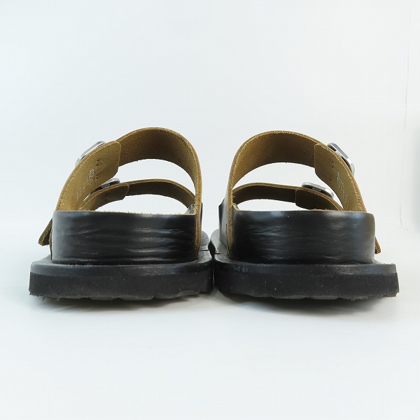 実際に弊社で買取させて頂いたJIL SANDER+×Birken stock/ジルサンダー プラス×ビルケンシュトック レザーサンダル/JPYT860003/42の画像 1枚目